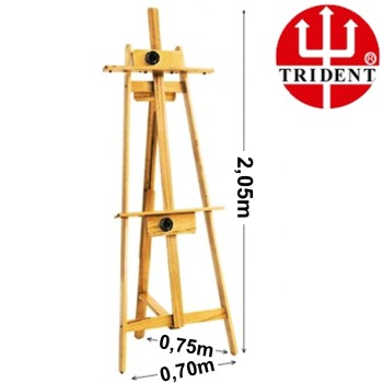 Cavalete Pintura Estúdio Americano Luxo Trident 12333