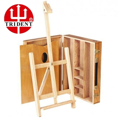 Maleta e Cavalete Para Pintura Trident 12503