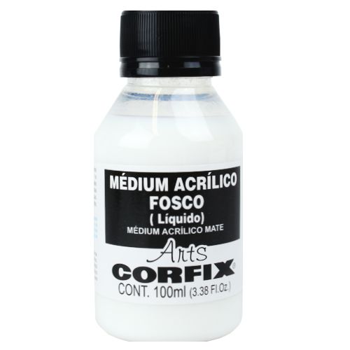 Médium Acrílico  Fosco Corfix Arts 100ml