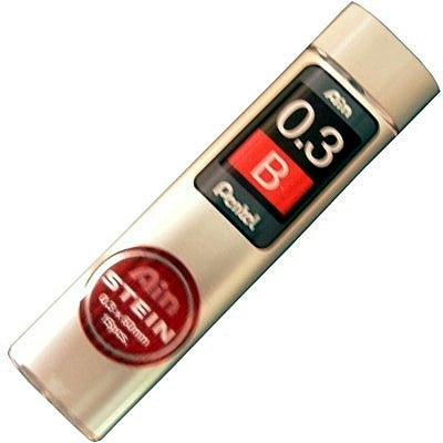 Mina Grafite Pentel AIN STEIN 0.3mm B