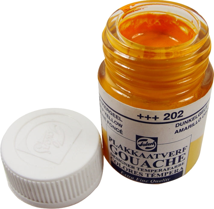 Tinta Guache Para Caligrafia Talens 16ml 202 Deep Yellow