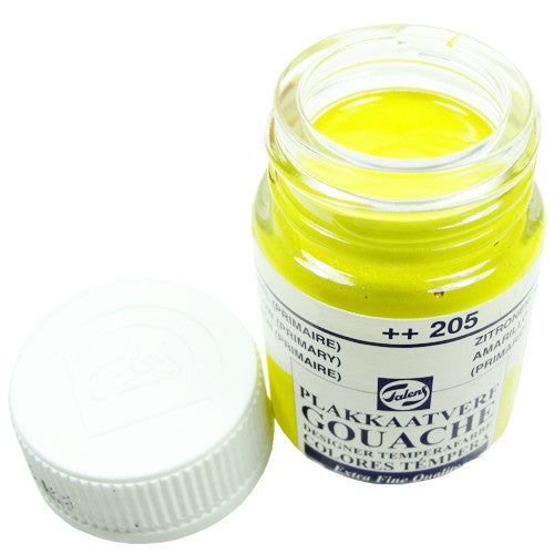Tinta Guache Para Caligrafia Talens 16ml 205 Lemon Yellow (P)