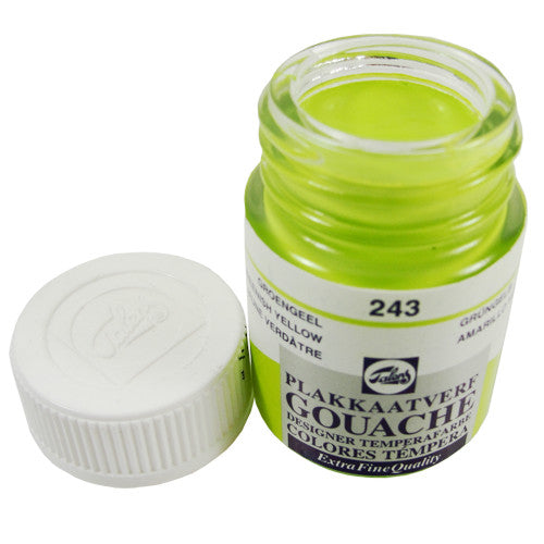 Tinta Guache Para Caligrafia Talens 16ml 243 Green Yellow