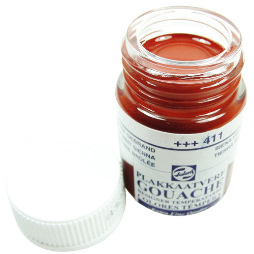 Tinta Guache Para Caligrafia Talens 16ml 411 Burnt Siena