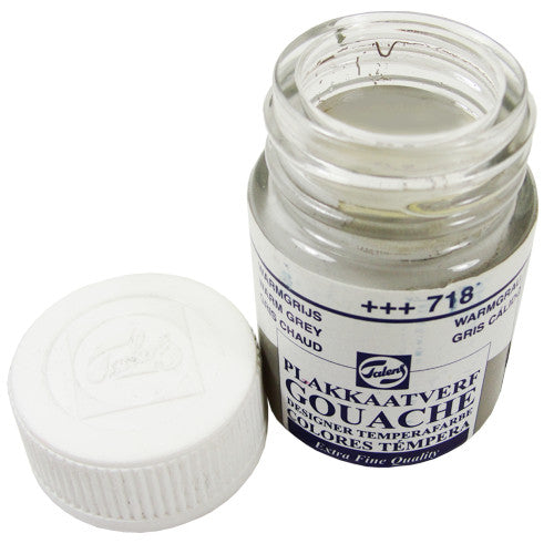 Tinta Guache Para Caligrafia Talens 16ml 718 Warm Grey