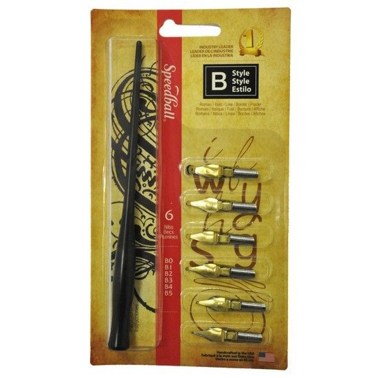 Kit para Caligrafia Speedball B Style 2956