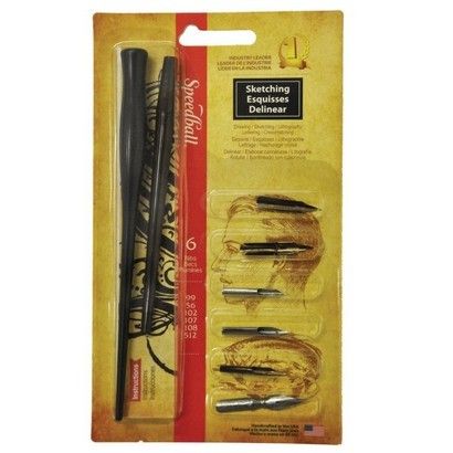 Kit para Caligrafia Speedball Sketching 2964