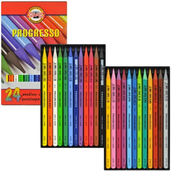 Lápis Integral Colorido Koh-I-Noor 24 cores