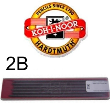 Mina Grafite Koh-I-Noor 2.0mm 2B 4190