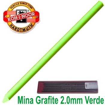 Mina Grafite Koh-I-Noor 2.0mm  Verde Escuro 4300