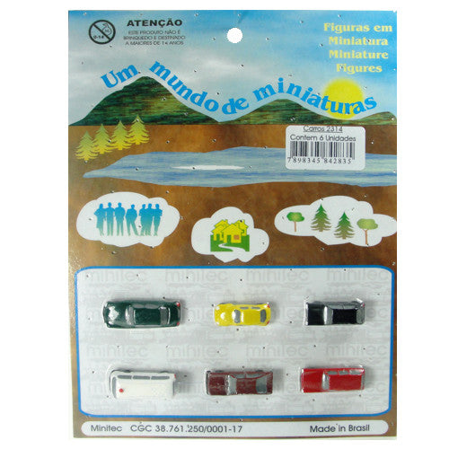 Miniatura de Carros 1/200 2314 Minitec 06  Peças