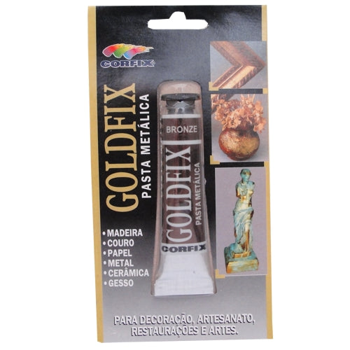 Goldfix Pasta Metálica 20ml Corfix Bronze