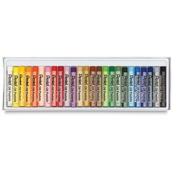 Pastel Oleoso Pentel 25 Cores