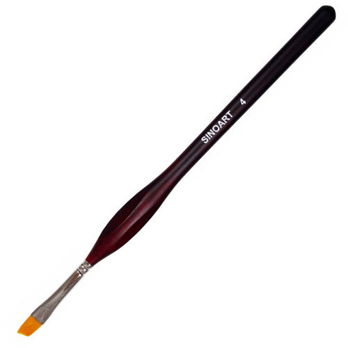 Pincel Chanfrado Sintético Sinoart SFB0194 04