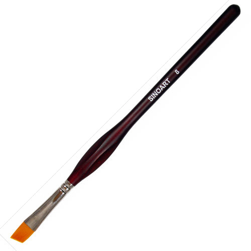 Pincel Chanfrado Sintético Sinoart SFB0194 08