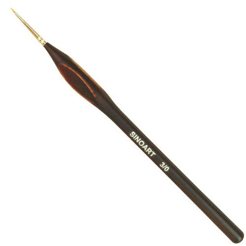 Pincel Redondo Para Aquarela Sinoart  SFB0148 3/0