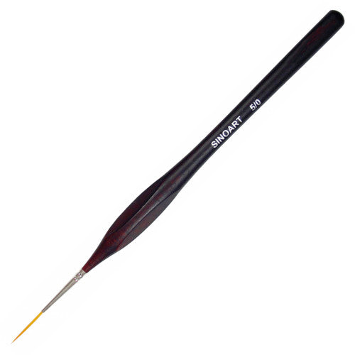 Pincel Fine Liner Sintético Sinoart SFB0195 5/0