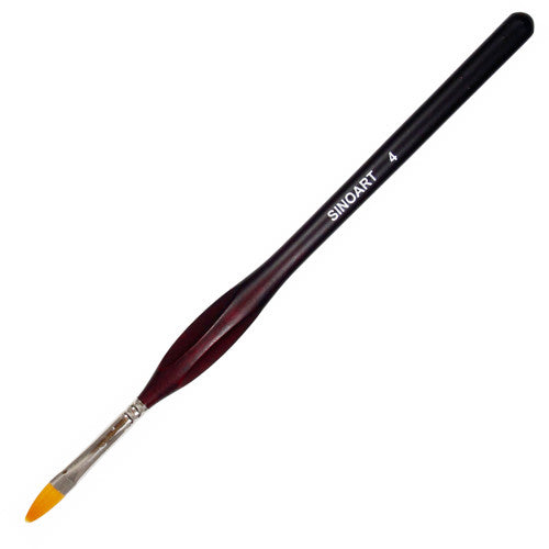 Pincel Língua de Gato Sintético Sinoart SFB0193 04