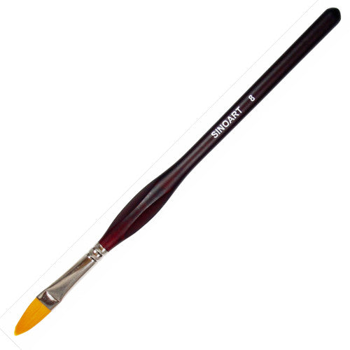 Pincel Língua de Gato Sintético Sinoart SFB0193 08