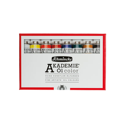 Estojo Tinta Óleo Schmincke Akademie 14 Peças