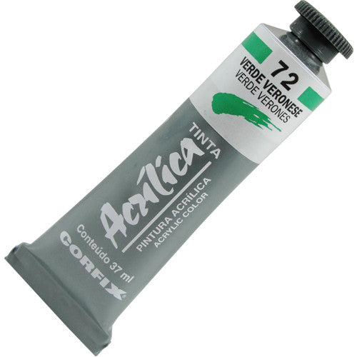 Tinta Acrílica Corfix 37ml  72 Verde Veronese