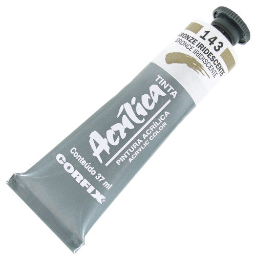 Tinta Acrílica Corfix 37ml 143 Bronze Iridescente