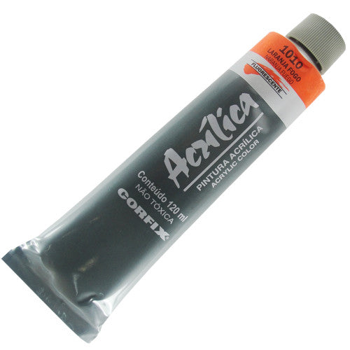 Tinta Acrílica Corfix 120ml Fluorescente