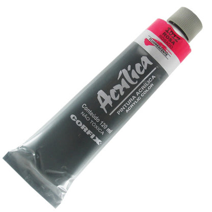 Tinta Acrílica Corfix 120ml Fluorescente