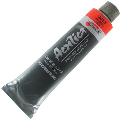 Tinta Acrílica Corfix 120ml Fluorescente