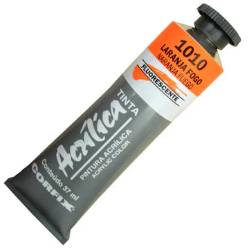Tinta Acrílica Corfix 37ml Fluorescente