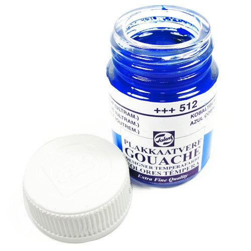 Tinta Guache Para Caligrafia Talens 16ml 512 Cobalt Blue