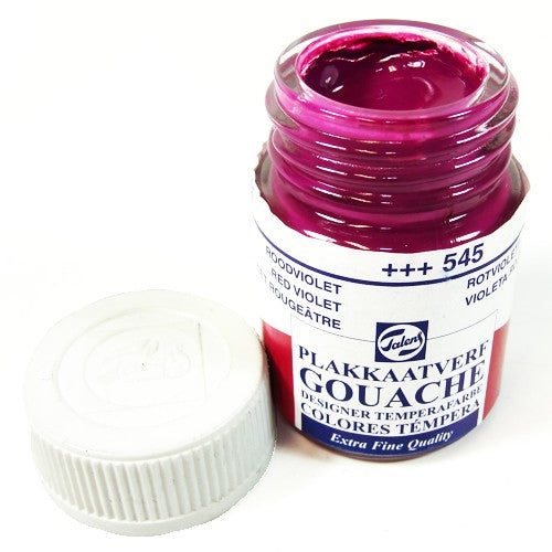 Tinta Guache Para Caligrafia Talens 16ml 545 Red Violet