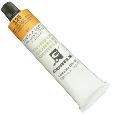 Tinta a Óleo Corfix 120ml 125 Amarelo Cád. Alaranjado (IMIT)