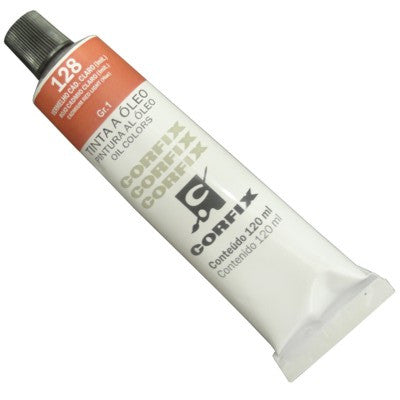 Tinta a Óleo Corfix 120ml 128 Vermelho Cád. Claro (IMIT)