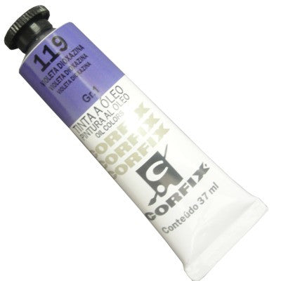 Tinta a Óleo Corfix 37ml 119 Violeta Dioxazina - G1