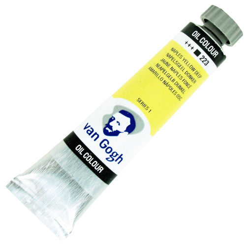 Tinta Óleo Van Gogh 20ml 223 Naples Yellow Deep