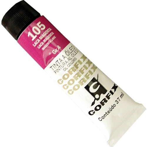 Tinta a Óleo Corfix 37ml 105 Laca Magenta - G4