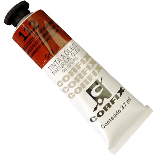 Tinta a Óleo Corfix 37ml 112 Amarelo Óxido Transp. - G2