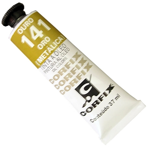 Tinta a Óleo Corfix 37ml Ouro Metálico