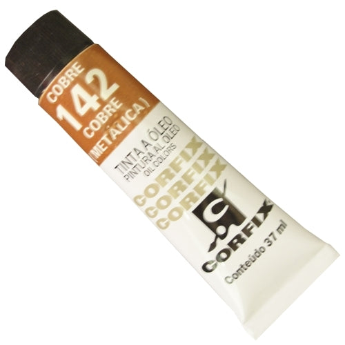 Tinta a Óleo Corfix 37ml 142 Cobre Metálico