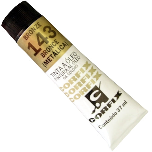 Tinta a Óleo Corfix 37ml 143 Bronze Metálico