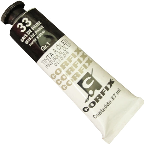 Tinta a Óleo Corfix 37ml  33 Gris De Payne - G1