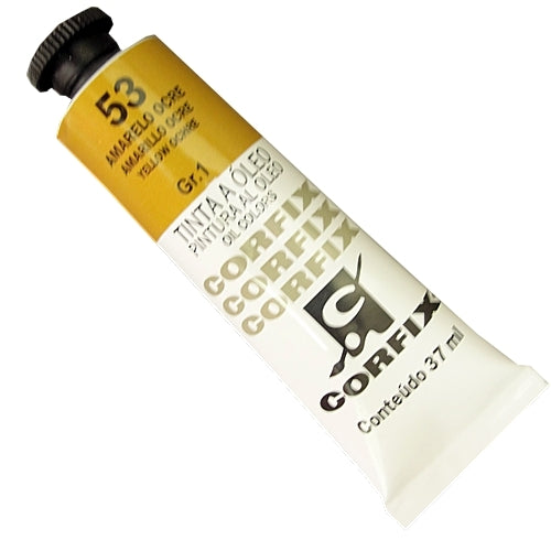 Tinta a Óleo Corfix 37ml  53 Amarelo Ocre - G1