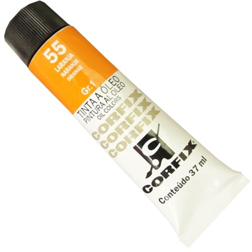Tinta a Óleo Corfix 37ml  55 Laranja - G1