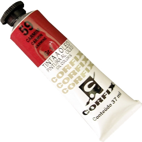 Tinta a Óleo Corfix 37ml  59 Carmim - G1