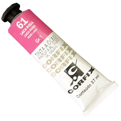 Tinta a Óleo Corfix 37ml  61 Laca Rosa - G1