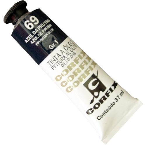 Tinta a Óleo Corfix 37ml  69 Azul da Prússia - G1