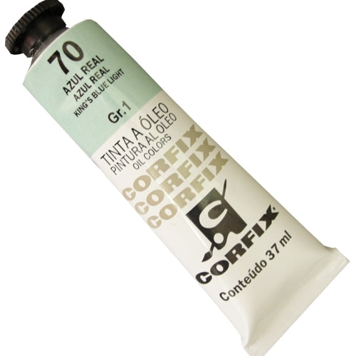 Tinta a Óleo Corfix 37ml  70 Azul Real - G1