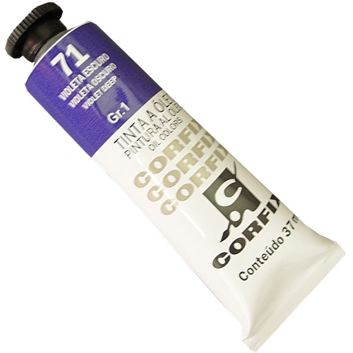 Tinta a Óleo Corfix 37ml  71 Violeta Escuro - G1