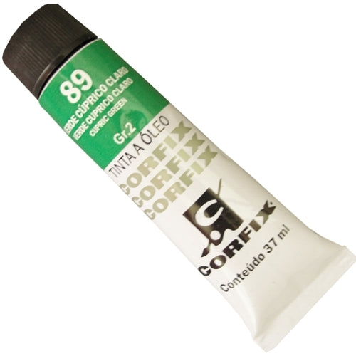 Tinta a Óleo Corfix 37ml  89 Verde Cúprico Claro - G2